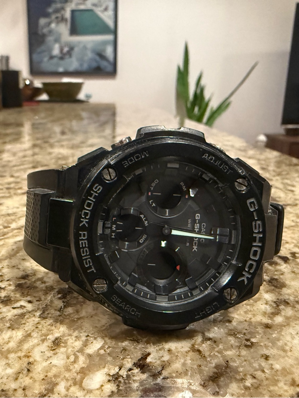 Casio G-Shock Men's Black Rugged Sport Watch